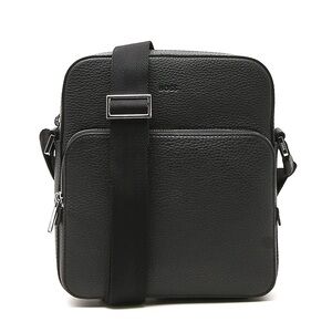 BOSS REPORTER BAG IN NATURAL-GRAIN ITALIAN LEATHER NEW WITH TAGS